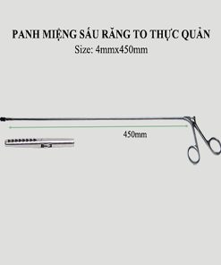 Panh miệng sấu răng to thực quản 4x350mm