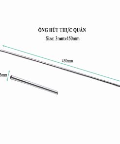 Ống hút thực quản 3mmx450mm