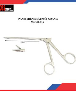 Panh miệng sấu mũi xoang