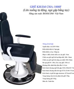 Ghế khám CHA - 1000F