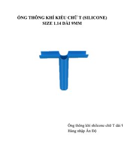 Ống thông khí kiểu chữ T (silicone) 1.14 dài 9mm - E3115M