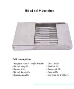 Bộ dụng cụ vá nhĩ 9 chi tiết