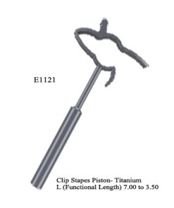Xương bàn đạp nhân tạo, titanium , kiểu Pison (E1121)