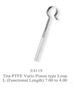 Xương bàn đạp giả, titanium, kiểu Pison (Mã E4119)