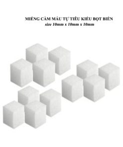 Miếng cầm máu tự tiêu kiểu bọt biển 10mmx10mmx10mm (Mã E911010)