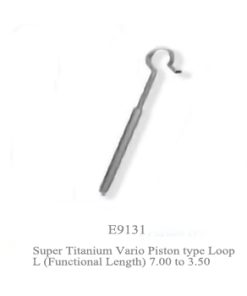 Xương bàn đạp giả, titanium, kiểu Pison (E9131)