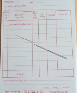 Dao chích nhĩ tai (Loại cong)