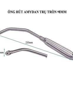 Ống hút amydan trụ tròn 8mm (D2082.6)