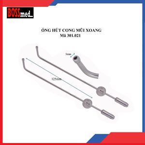 Ống hút cong mũi xoang
